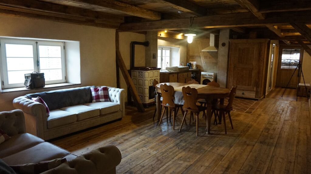Chantier de restauration du bâti ancien mené par Hamm Traditions d'Alsace